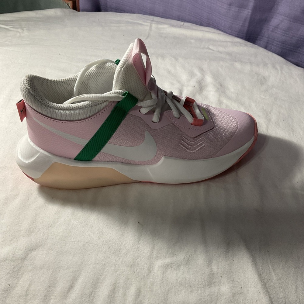 Nike Air Zoom Crossover GS Pink Foam / Summit White - Youth Boy Size 5.5 - Picture 6 of 11